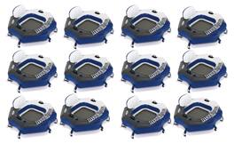 Intex - River Run Connect Lounge Inflatable Floating Water Tube 58854EP (12 Pack) - Blue