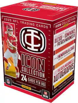 2025 Panini Patrick Mahomes Icon Collection Blaster Box
