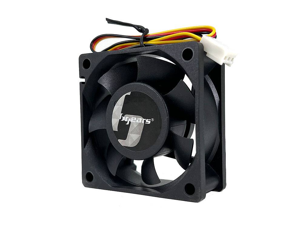Angle. Bluegears - b-Blaster 60 2 ball bearing 5500 RPM DC Fan with Excellent Airflow of up to 40 CFM - black.