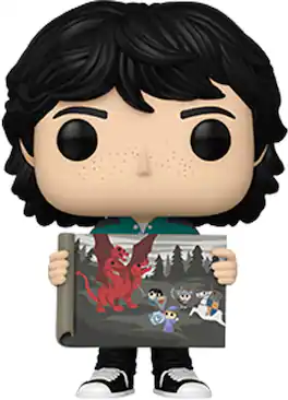 Funko - POP! Television: Stranger Things S4 - Mike w/ Will's Painting - COLLECTIBLES - Multicolor