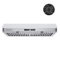 Empava - 30 inches - Recirculating - Under cabinet Range Hood - Stainless Steel