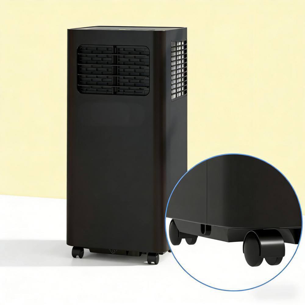Left. Akoasm - Powerful 3-in-1 Convenient Mobile Air Conditioner Efficient with LED Touch Panel and Remote Control.