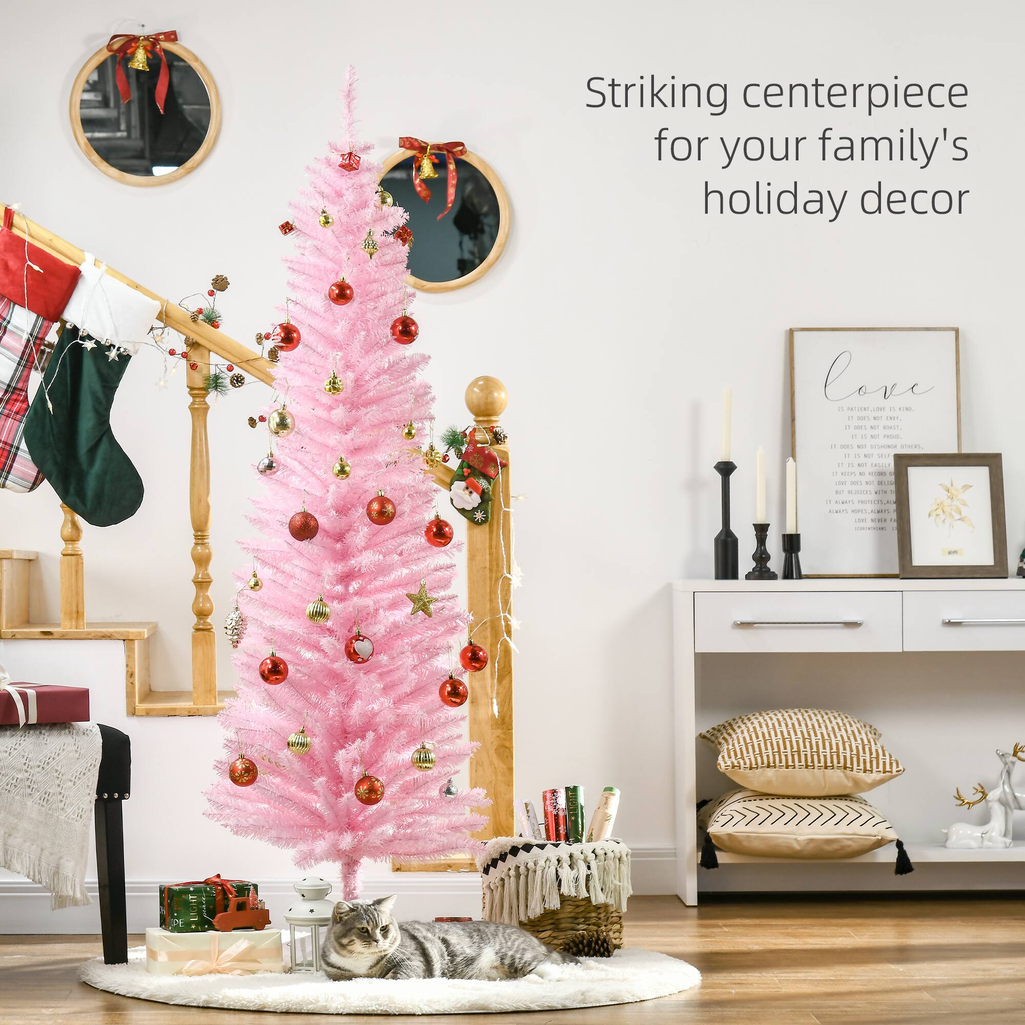 Striking centerpiece for your family's holiday decor