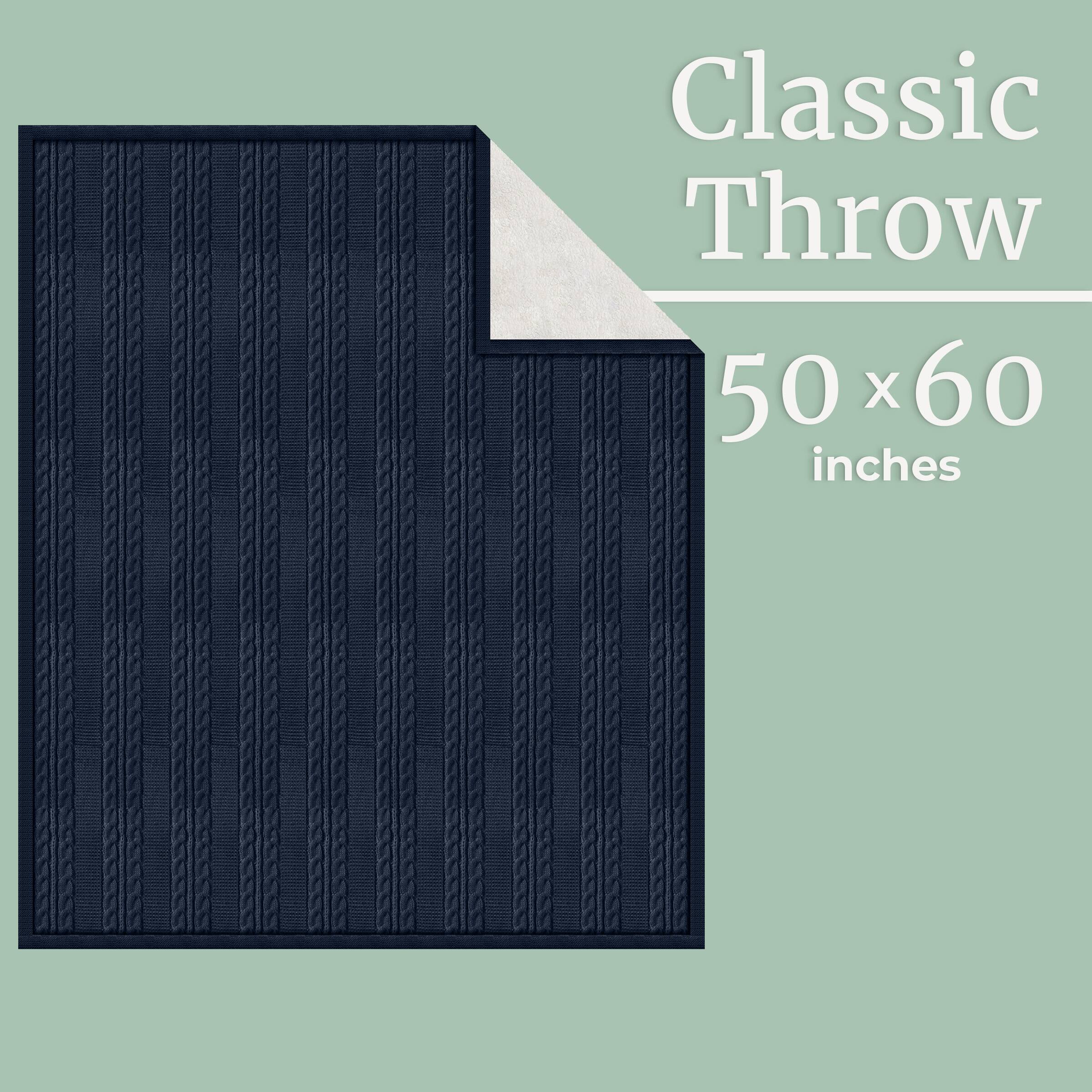 Classic Throw  
50 x 60 inches