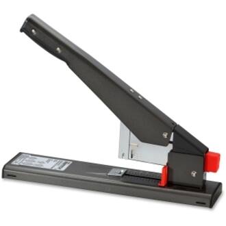 Back. Bostitch - Bostitch Extra Heavy-duty Anti-Jam Stapler - Black - Metal Rubber.