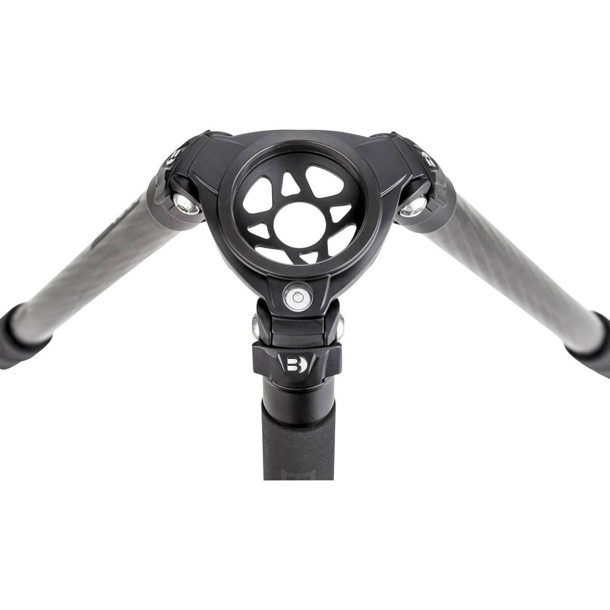 Alt View 4. Benro - Benro C373T 75mm Bowl Single Tube 3-Section Carbon Fiber Video Tripod.