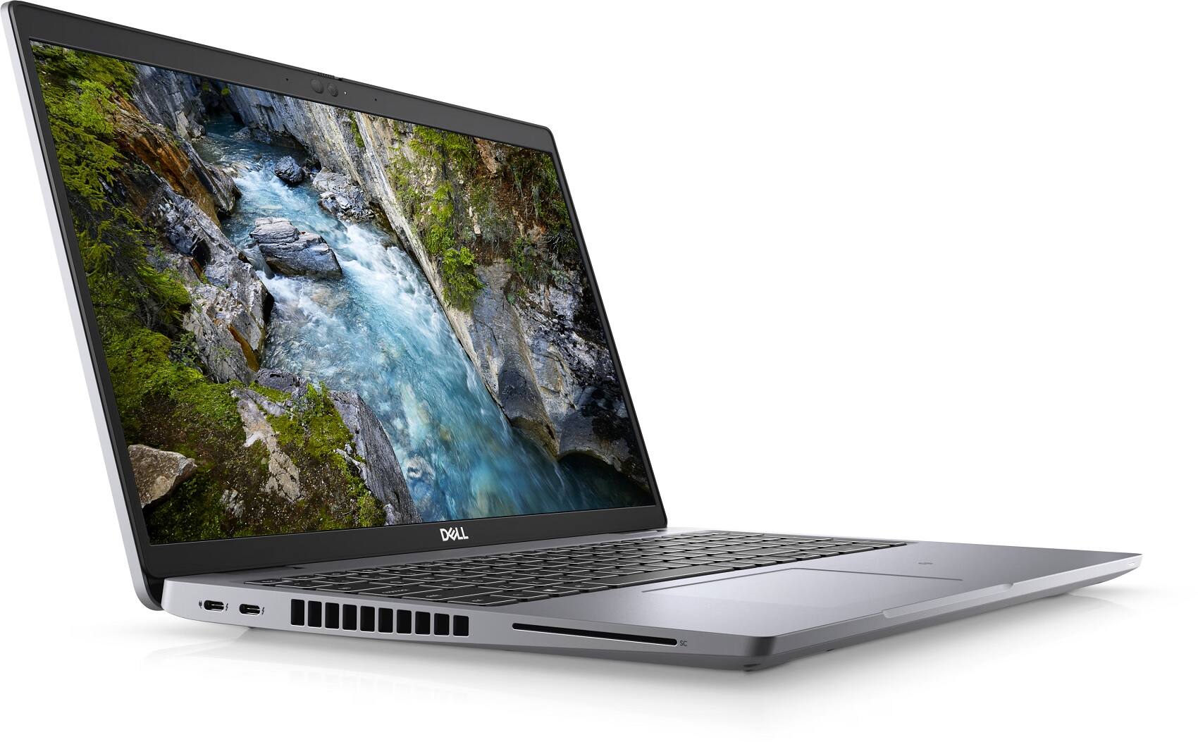 Back. Dell - Dell Precision 3560 Laptop 15.6 FHD Intel i7 1185G7 32GB 512G RAM SSD Win 11 Pro - Silver.