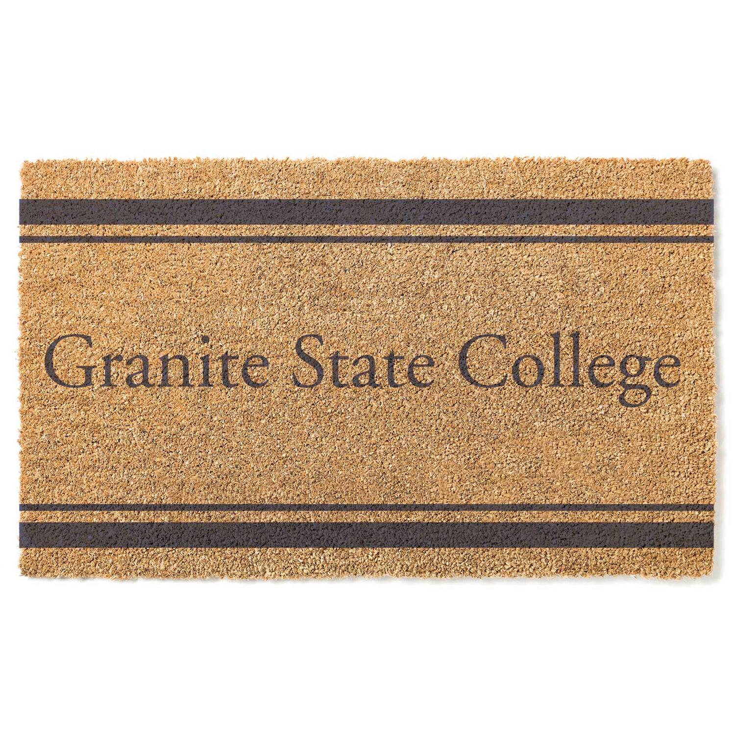 Granite State College 18" x 30" Team Logo Doormat