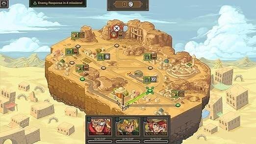 Enemy Response In 4 missions!  
0 x  X MSEXP 0/SEXP DASEXP