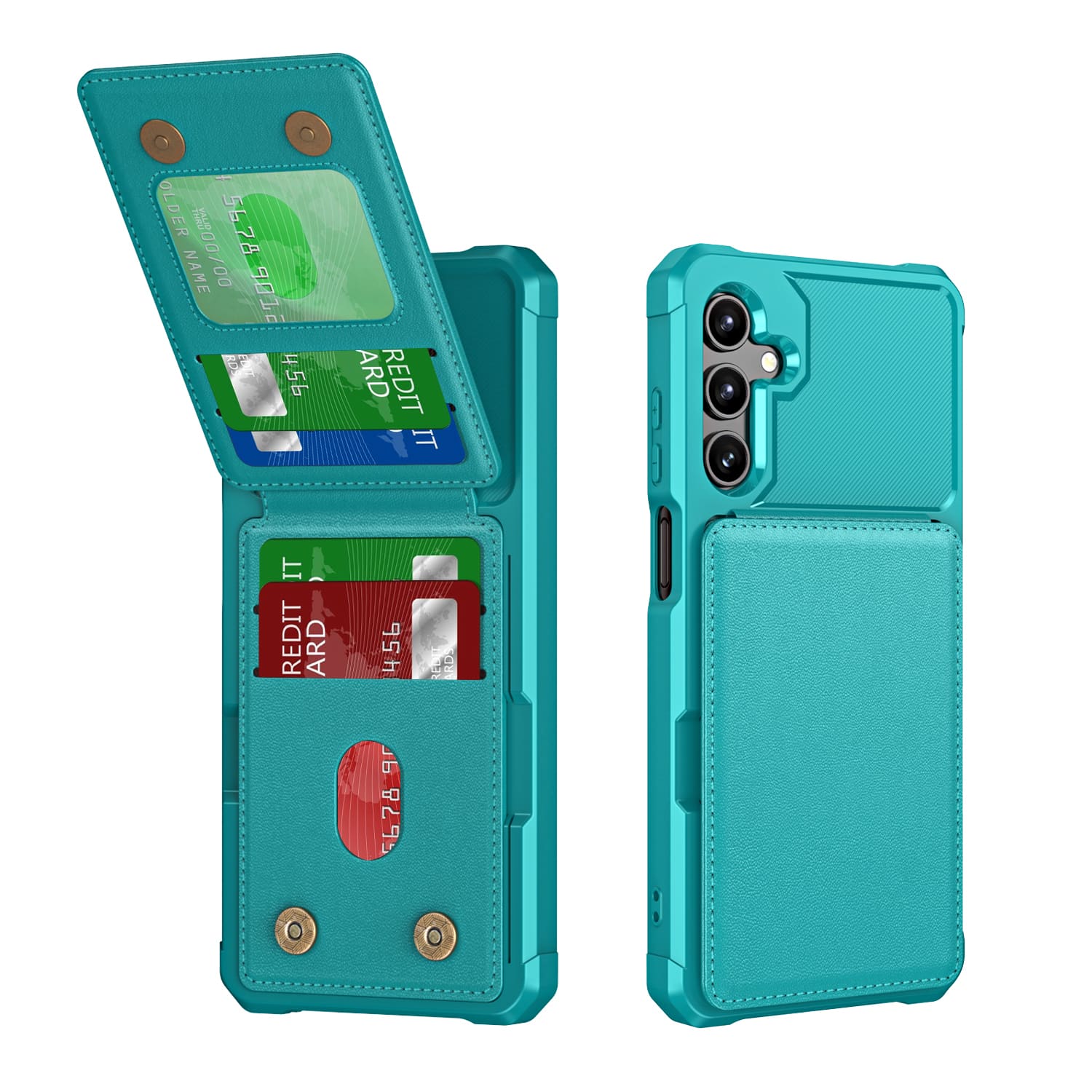UUCOVER - For Samsung Galaxy A16 5G Wallet Case Flip Card Slot Holder Kickstand, Shockproof TPU Bumper PU Leather Phone Cover - Green price history on PriceWatchPro