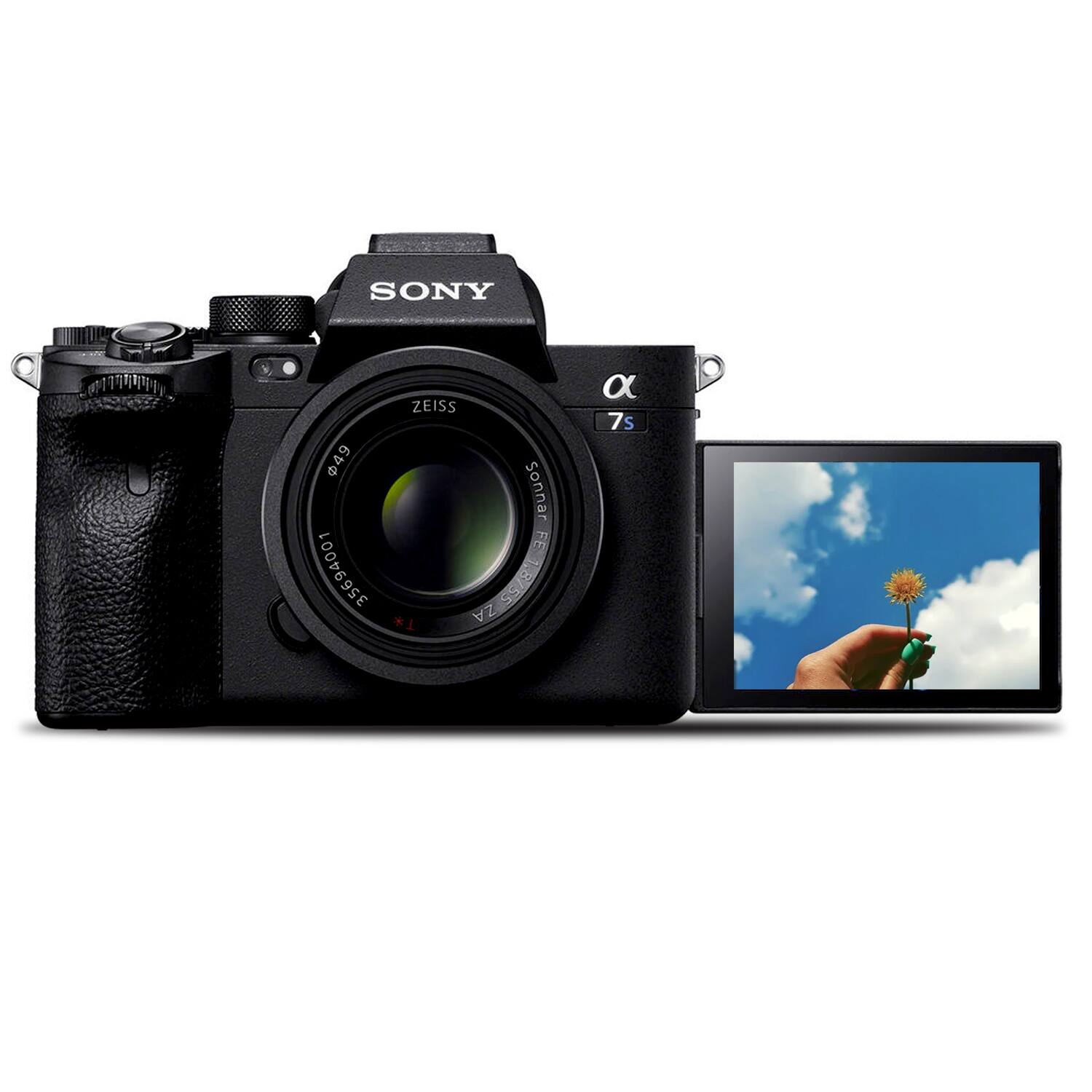 SONY ZEISS 49 sonnar FE 35694001 FEB/SS-ZA 1.8/55 55 1.8 *1 ZA a 7s