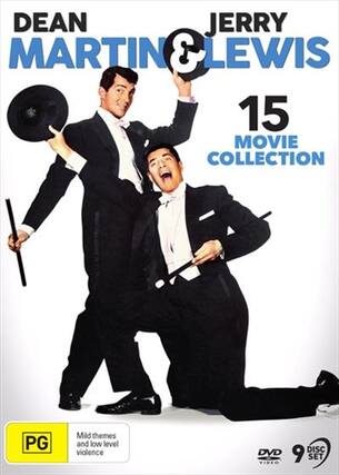 Front. Dean Martin & Jerry Lewis: 15 Movie Collection - DVD.