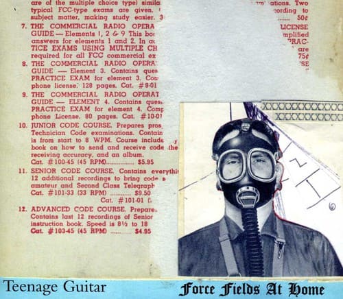 Teenage Guitar - Force Fields at Home  - COMPACT DISCS