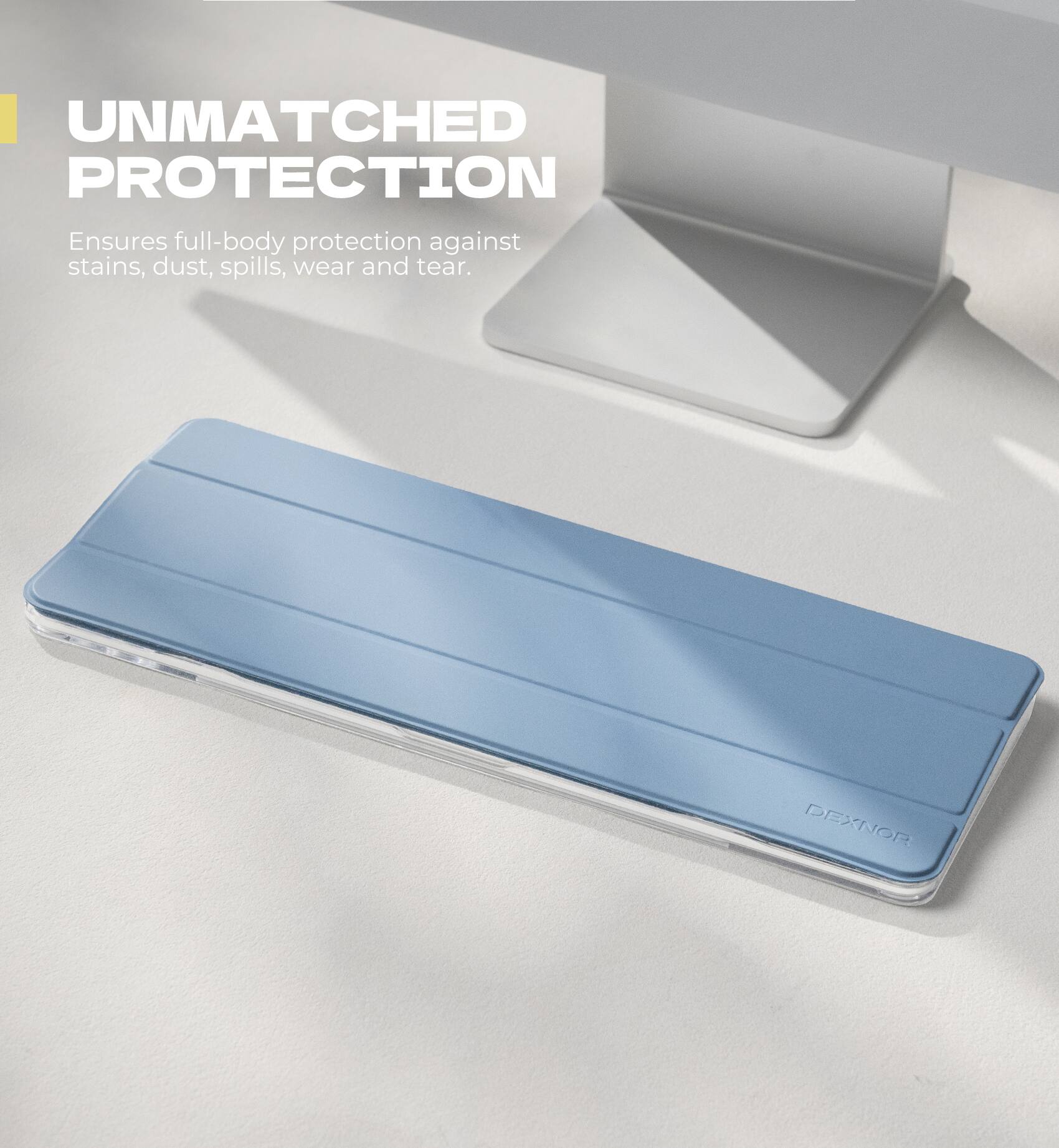 UNMATCHED PROTECTION  
Ensures full-body protection against stains, dust, spills, wear and tear.  
DEXNOR