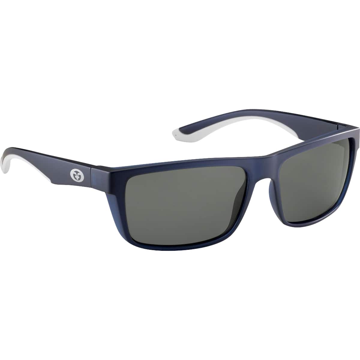Flying Fisherman - Streamer Polarized Sunglasses - Crystal Navy/Smoke