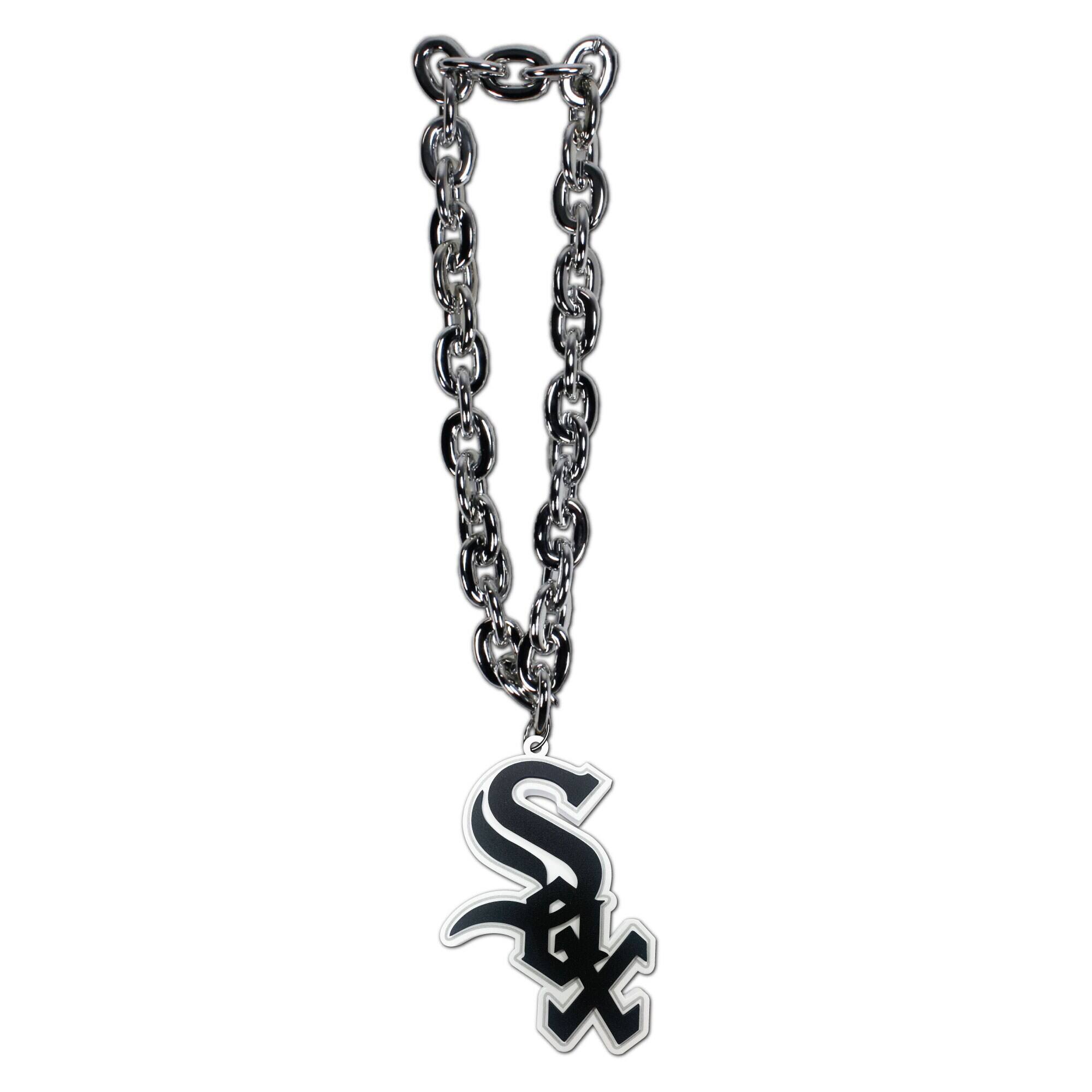 Front. MOJO - Chicago White Sox Fan Chain - Multicolor.