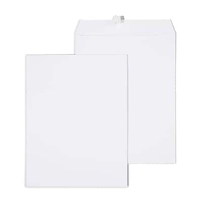 Front. Staples - EasyClose Catalog Envelopes, 10"L x 13"H, 250/Box - White.