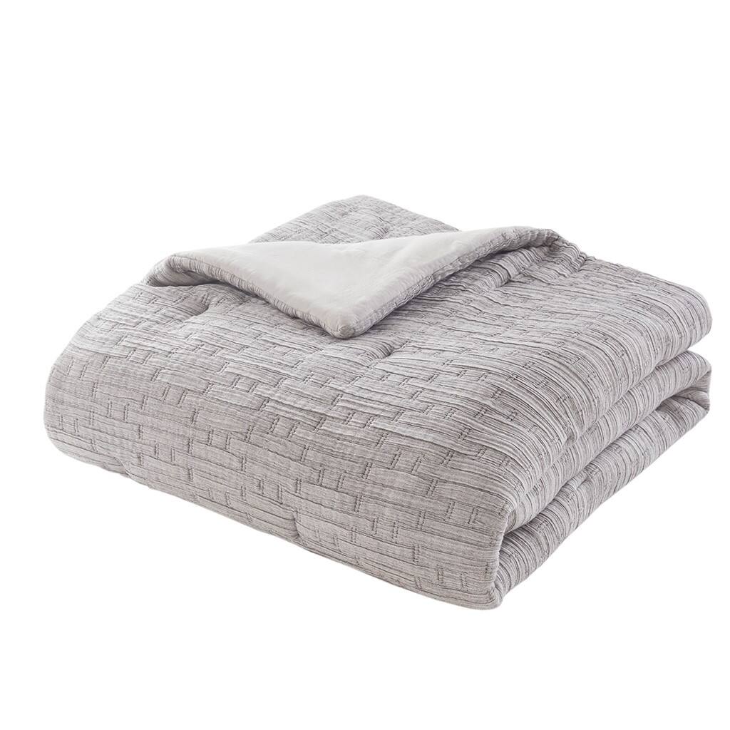 Alt View 3. Gracie Mills - Gracie Mills Julia Comforter Set - Charcoal.