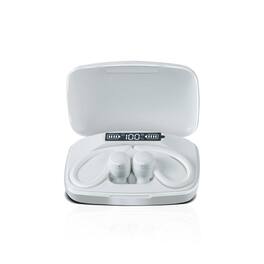 RCA - Wave-70 True Wireless Earbuds with Hi-Res Audio & 20H Playtime - White