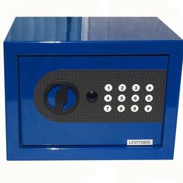 Kitcheniva - Digital Keypad Safe Box for Home Office Cash Jewelry Storage Security - Blue