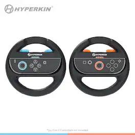 Hyperkin - Joy-Ride Racing Wheel Set 2 for Nintendo Switch & Switch 2 Black