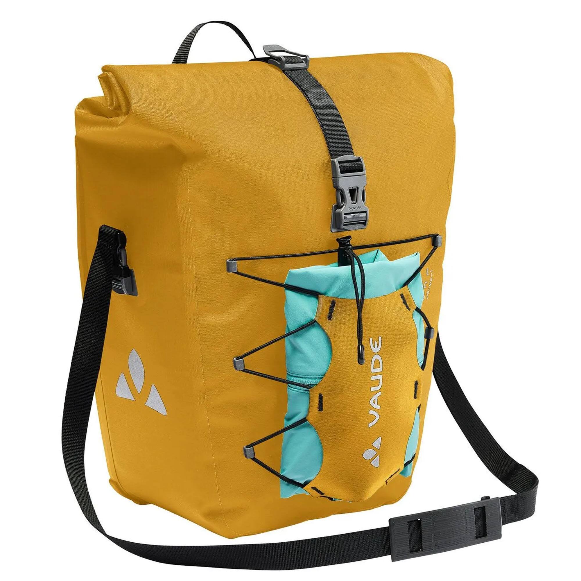 Alt View 3. VAUDE - Vaude Proof Back TR Single Bike Bag - Burnt Yellow - Burnt Yellow.