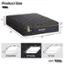 Product Size: 12" x 3" x 80" - 5" Bestier twin mattress coming soon. 9" x 76" x 80" + 12" - 12" Queen mattress. 76" x 80" + 12" - 12" King mattress. 72" x 84" + 12" - 12" CK unit: 12" x 12" x 12"