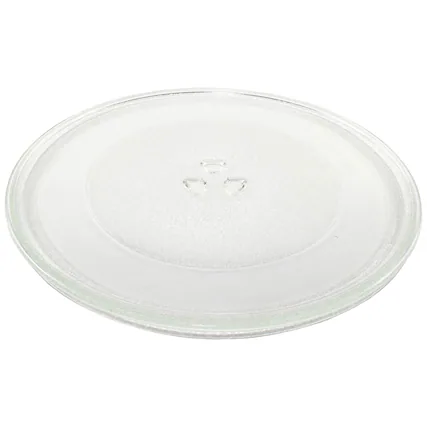 Front. HQRP - 12-inch Glass Turntable Tray for Amana R0130603 WPR0130603 ACO1840AB AMV4204AAB AMV5206AAB JMV8196AAB Microwave.