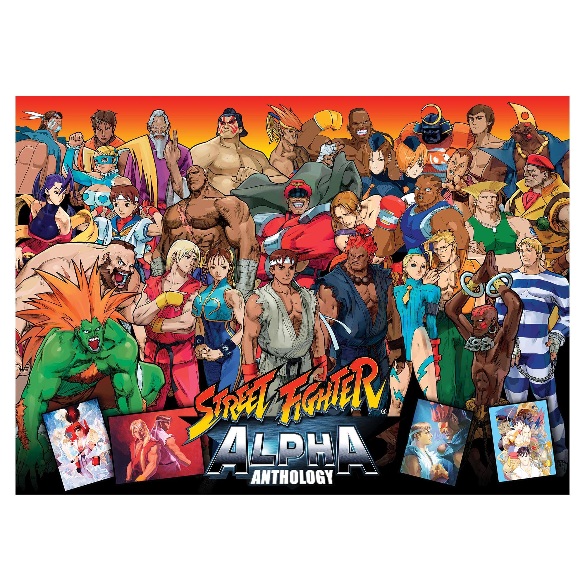 Toynk - Street Fighter Collage 1000 Piece Jigsaw Puzzle - Multi-Color