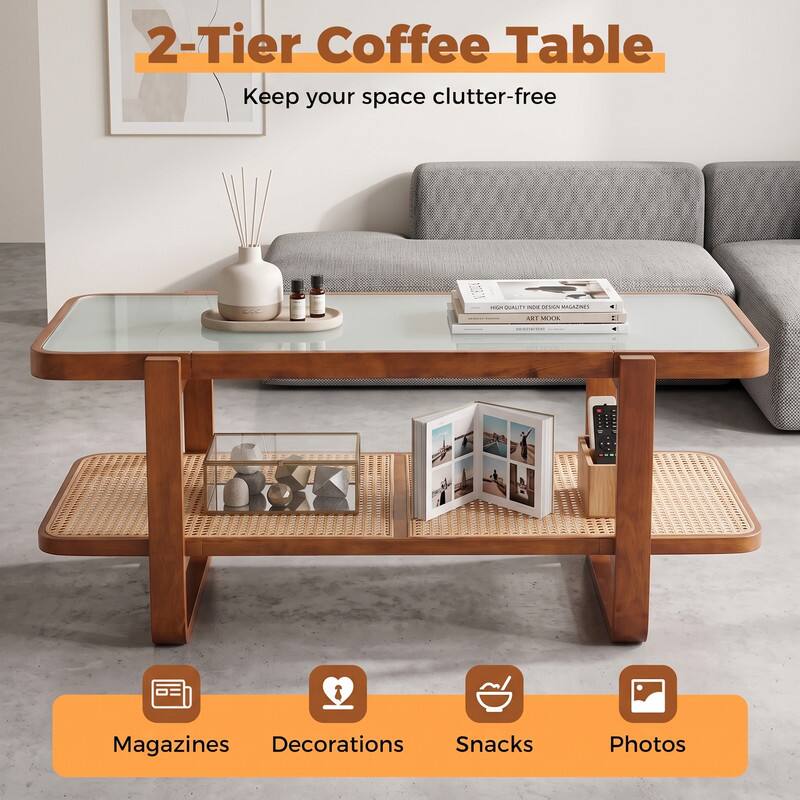 2-Tier Coffee Table  
Keep your space clutter-free

HIGH QUALITY INDIE DESIGN MAGAZINES  
ART MOOK

Magazines Decorations Snacks Photos