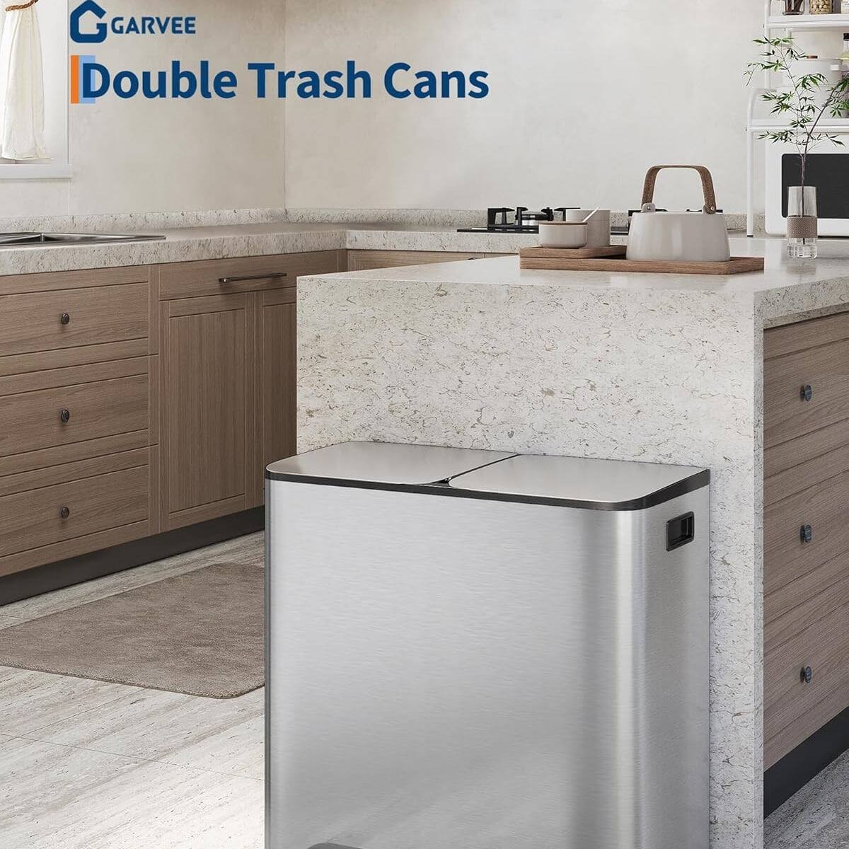 GARVEE Double Trash Cans