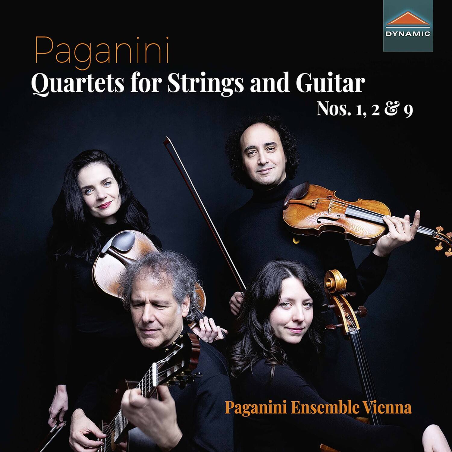 Paganini  
Quartets for Strings and Guitar  
Nos. 1, 2 & 9  

Paganini Ensemble Vienna  

DYNAMIC
