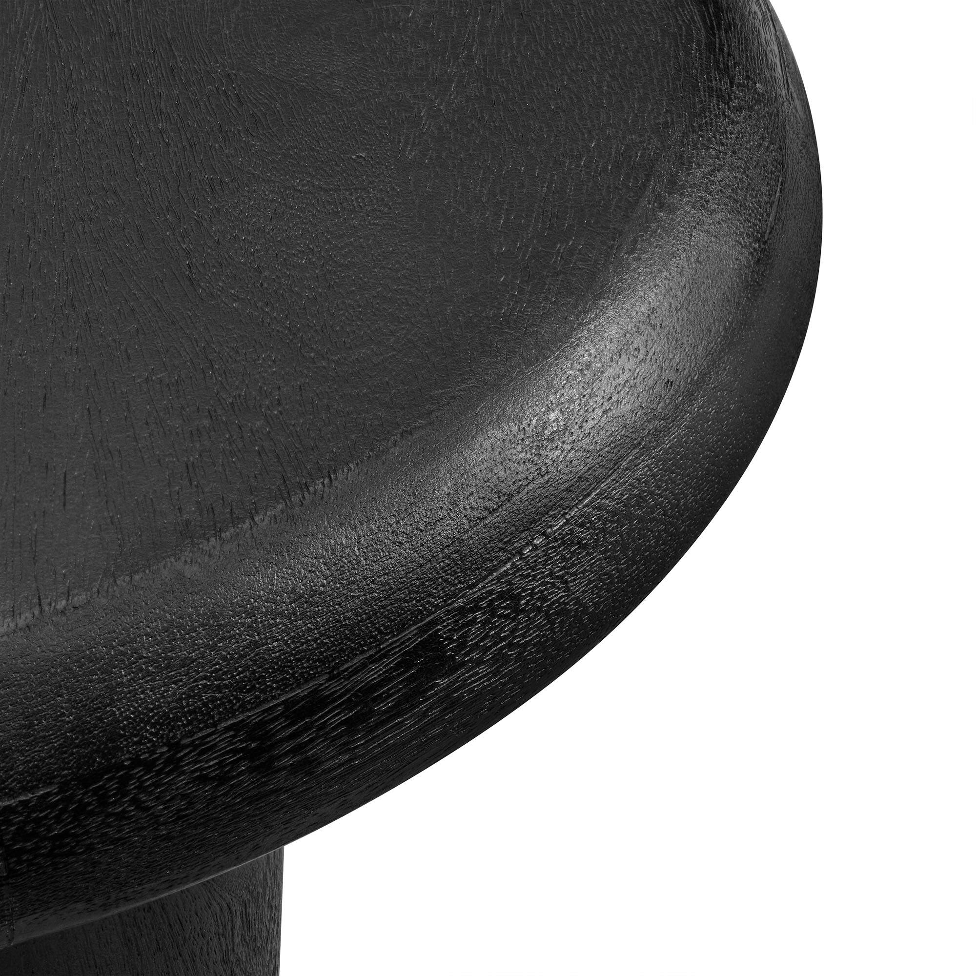 Alt View 3. Modway - Mavina Mango Wood Side Table by Modway - Black.