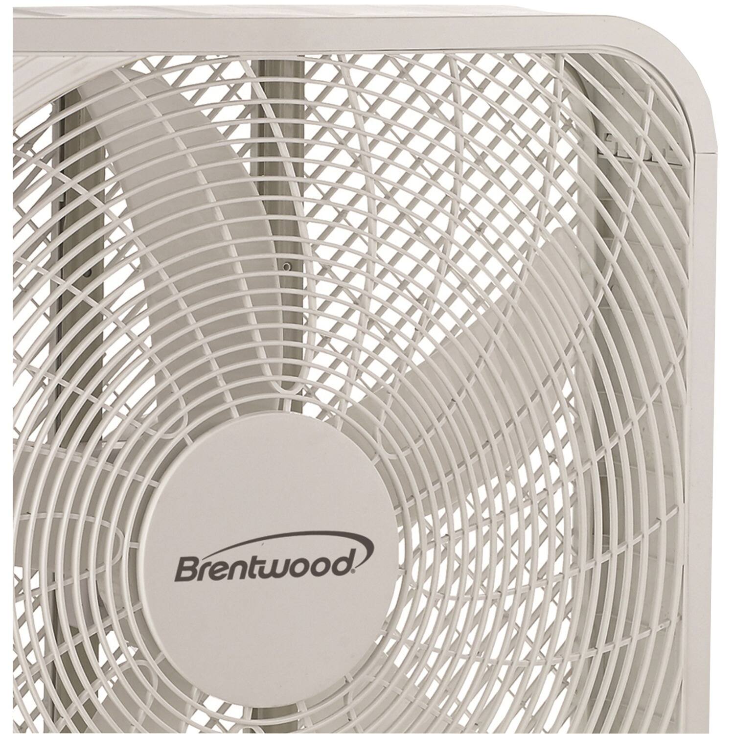 Back. Kool Zone - Kool Zone 20" Box Fan- White - White.