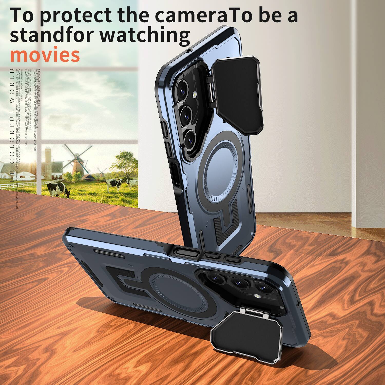Dteck Heavy Duty Rugged Case for Samsung Galaxy A16 5G Shock absorbent ...