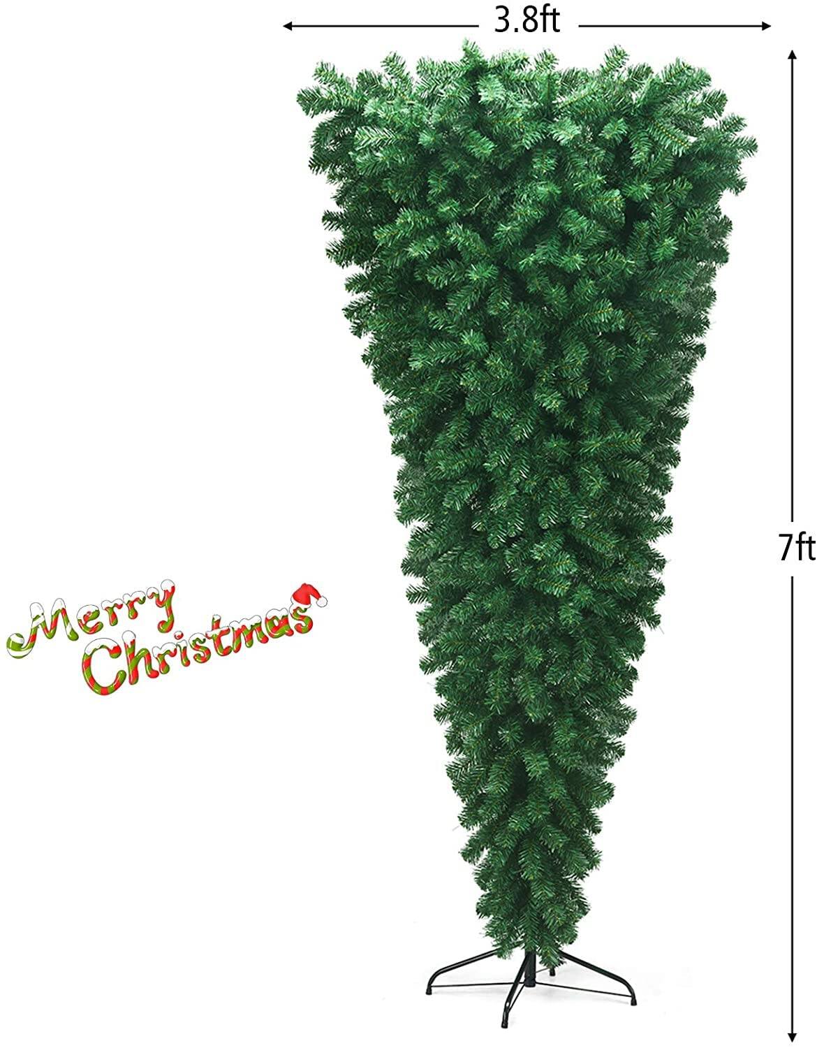 3.8ft  
7ft  

Merry Christmas