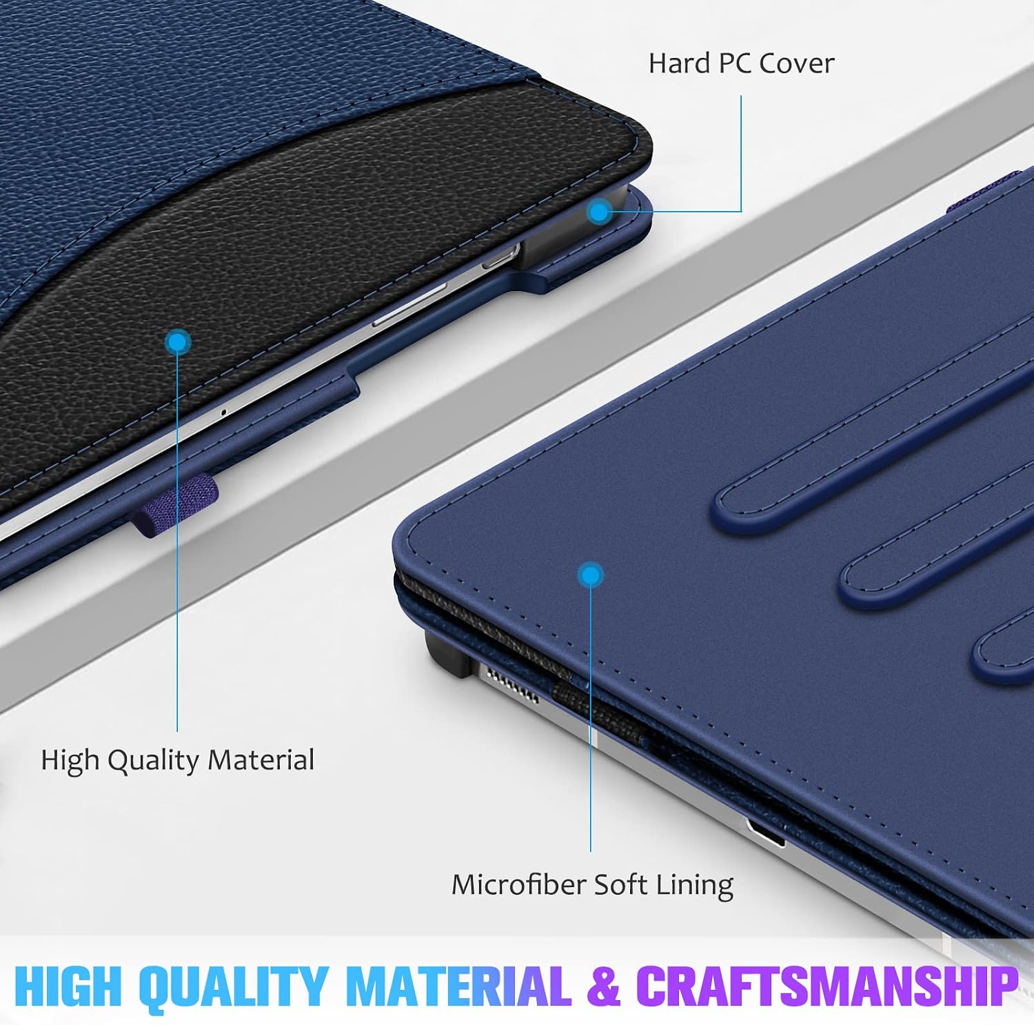 Hard PC Cover  
High Quality Material  
Microfiber Soft Lining  
HIGH QUALITY MATERIAL & CRAFTSMANSHIP