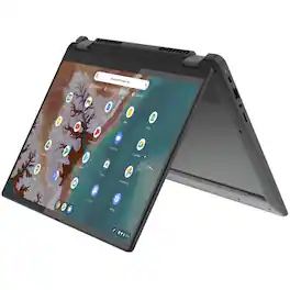 Lenovo - Flex5 Chrome 14IAU 14" Touchscreen 2 in 1 Chromebook 1920x1200 WUXGA Intel Core i5-1235U 8GB RAM 256GB SSD Intel - Storm Gray