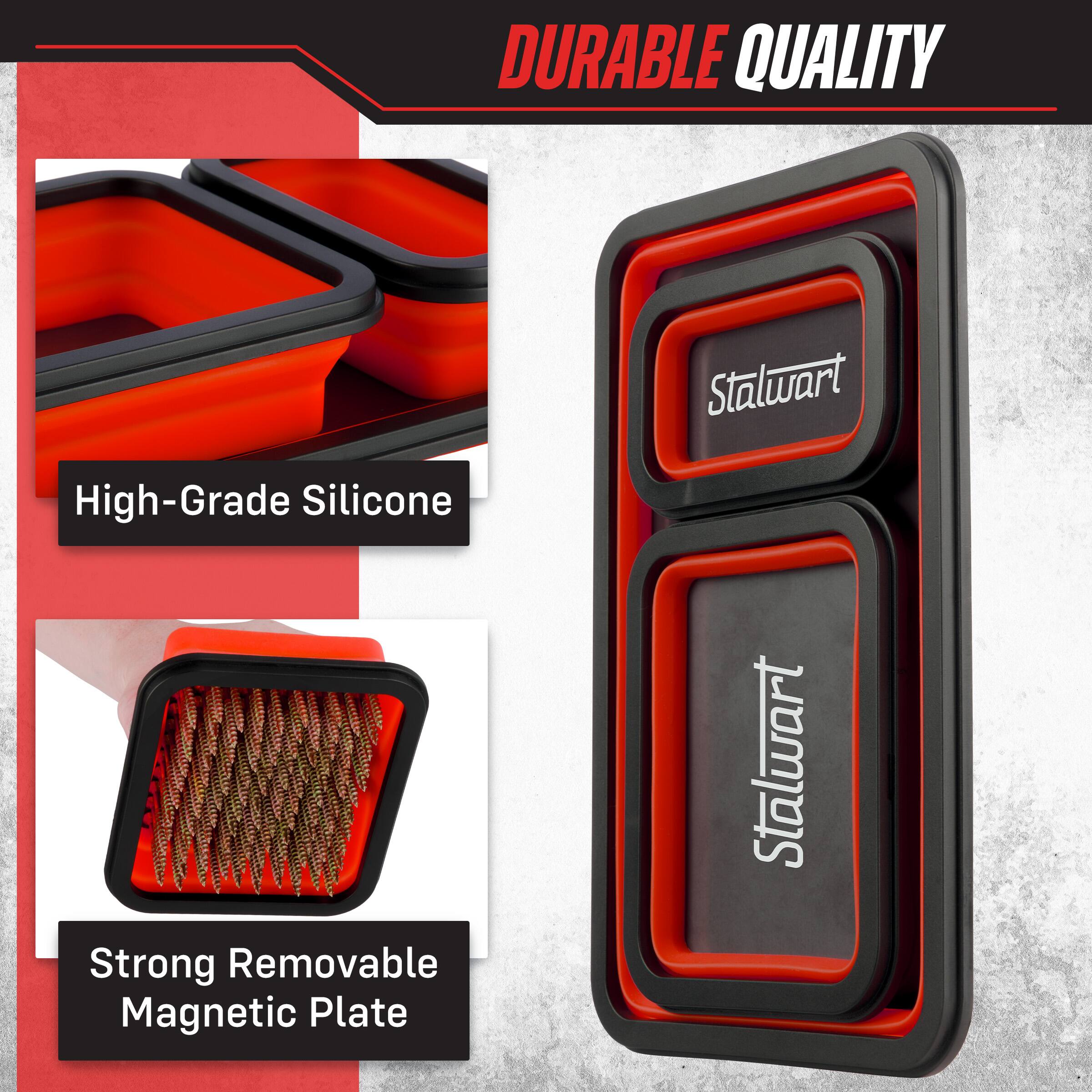 DURABLE QUALITY

High-Grade Silicone Strong Removable Magnetic Plate

Stalwart