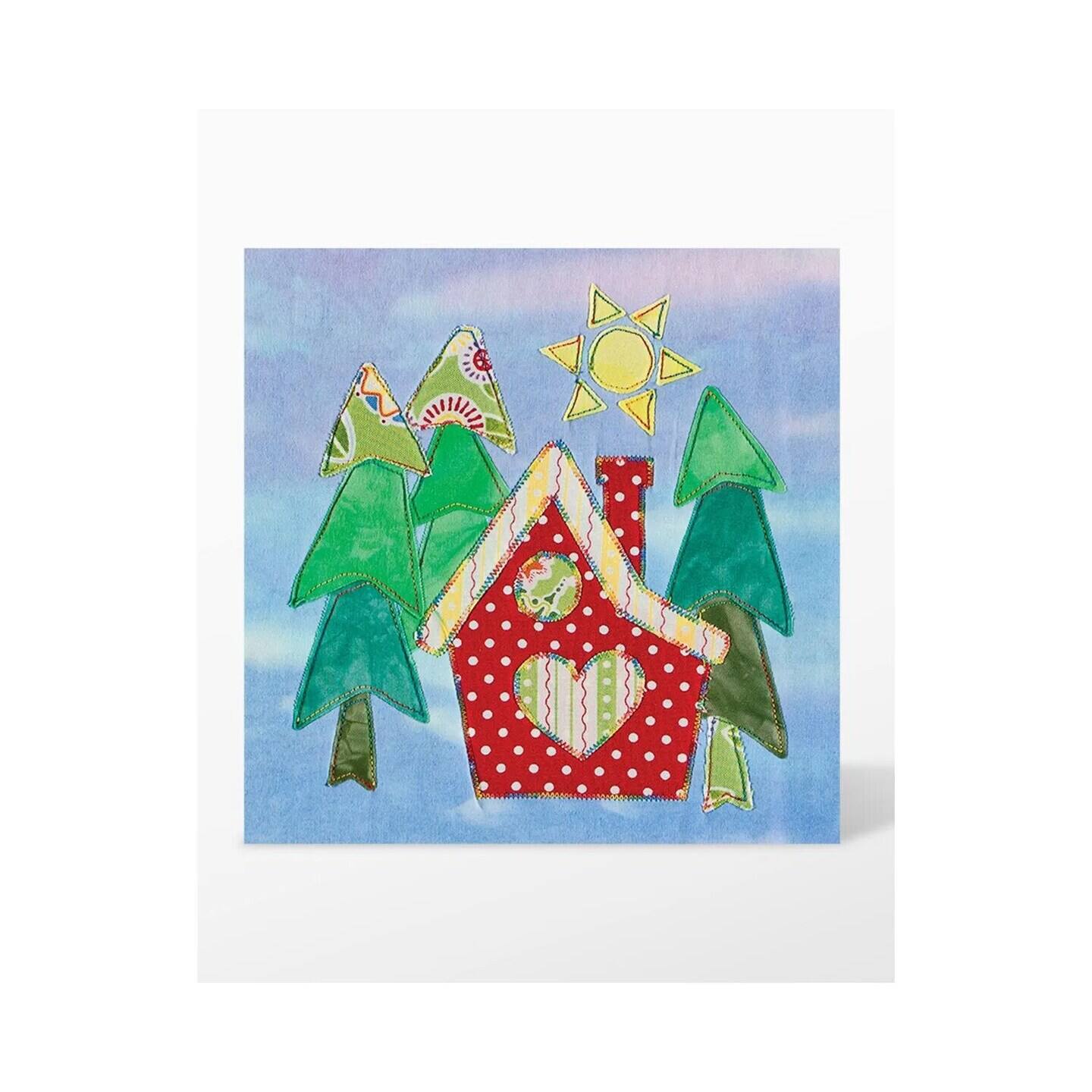 Angle. AccuQuilt - Go! Fabric Cutting Dies It Fits! Home - Green.