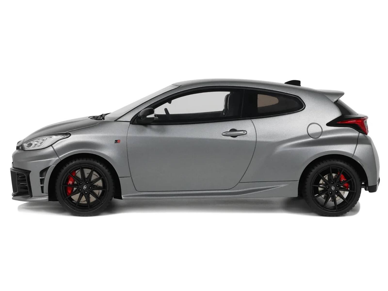 Alt View 3. Otto Mobile - 2024 Toyota GR Yaris Precious Metal Gray Metallic Limited Edition to 999 pieces Worldwide 1/18 Model Car by Otto Mobile.