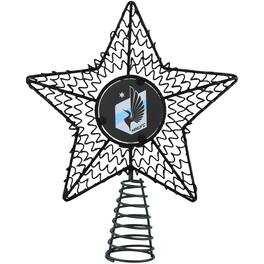 The Memory Company - Minnesota United FC Star Tree Topper - Multicolor