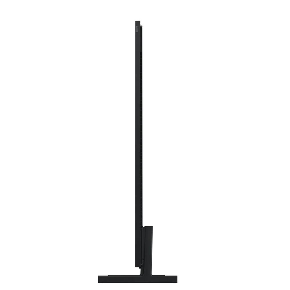 Alt View 7. Samsung - 85" The Frame Pro Neo QLED 4K TV (2026) w/ Modern Brown Customizable Bezel - Black.
