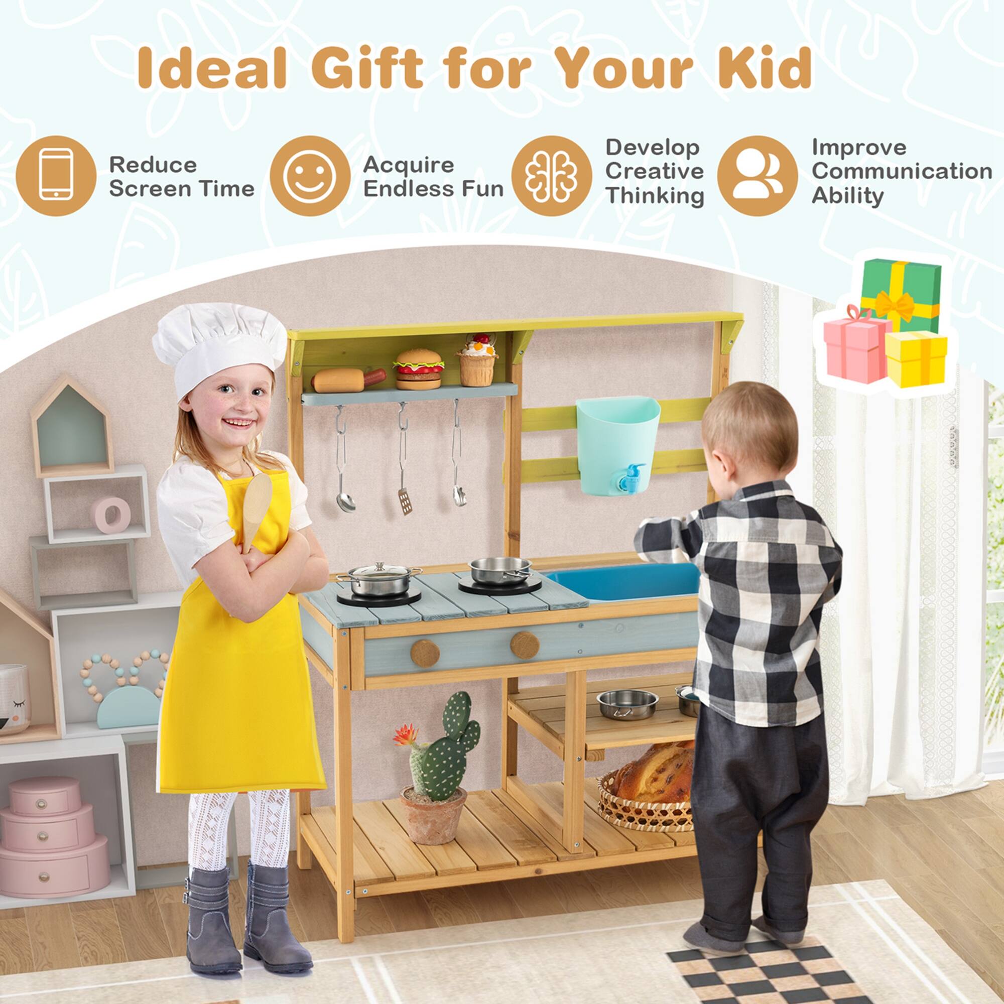 Ideal Gift for Your Kid

- Reduce Screen Time
- Acquire Endless Fun
- Develop Creative Thinking
- Improve Communication Ability