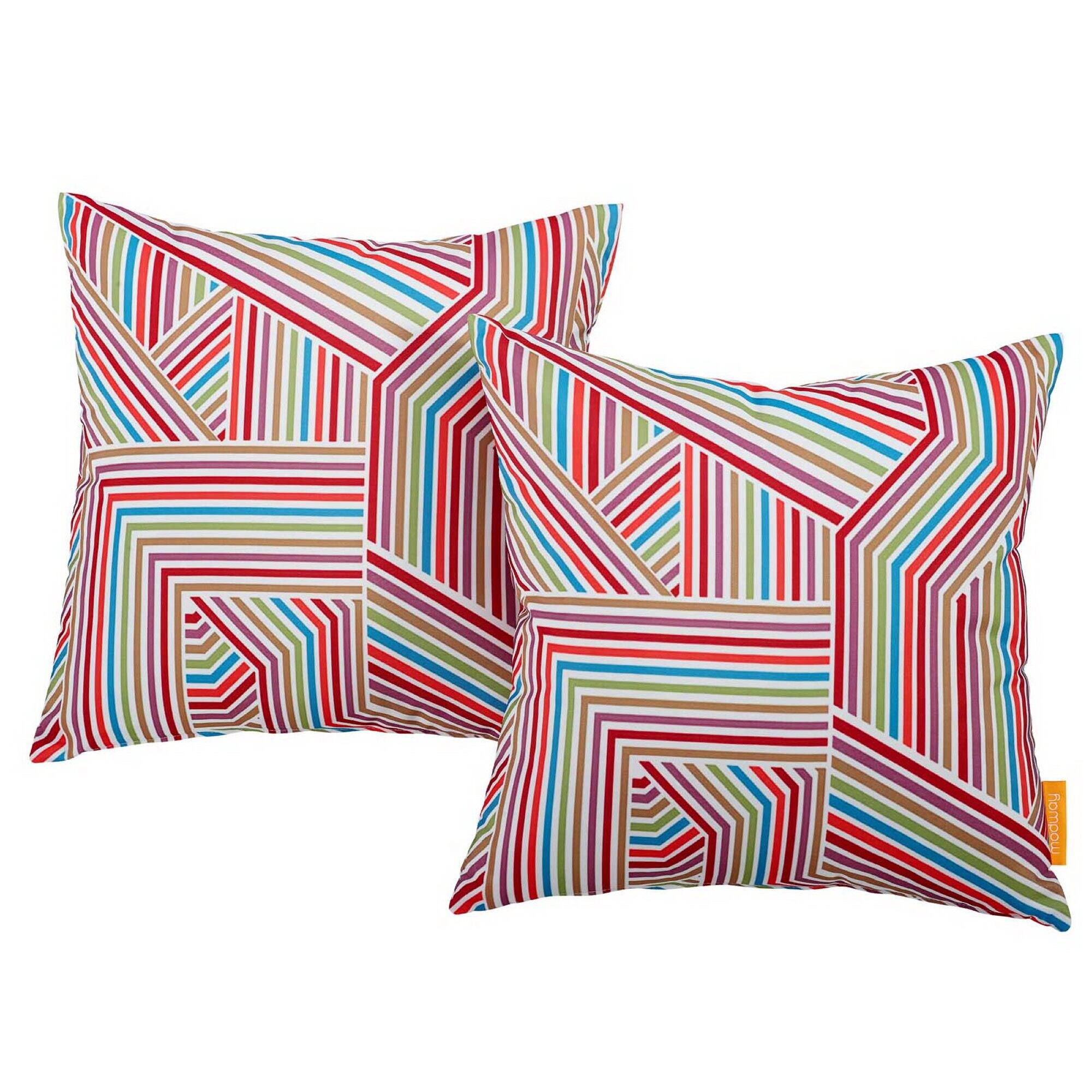Angle. Modway - Modway Outdoor Patio Single Pillow by Modway - Tapestry.