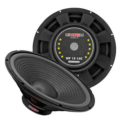 5 CORE
WOOFER: 15"
WF 15 140
www.5core.com