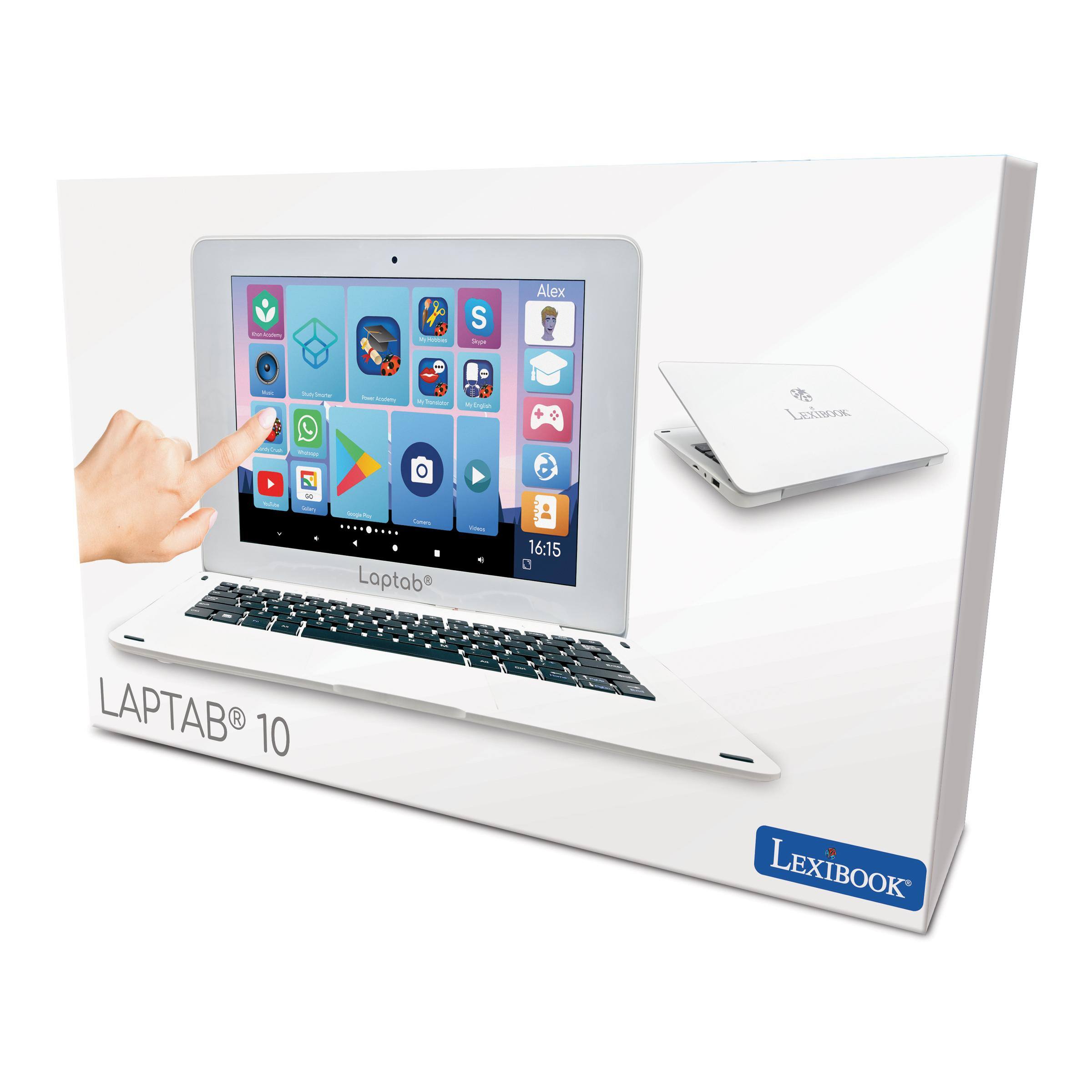 - - - - S - Alex - I - - - - - - tae ia - - - N - - - - - Sees Laptab - 16:15 & LAPTAB R 10 LEXIBOOK