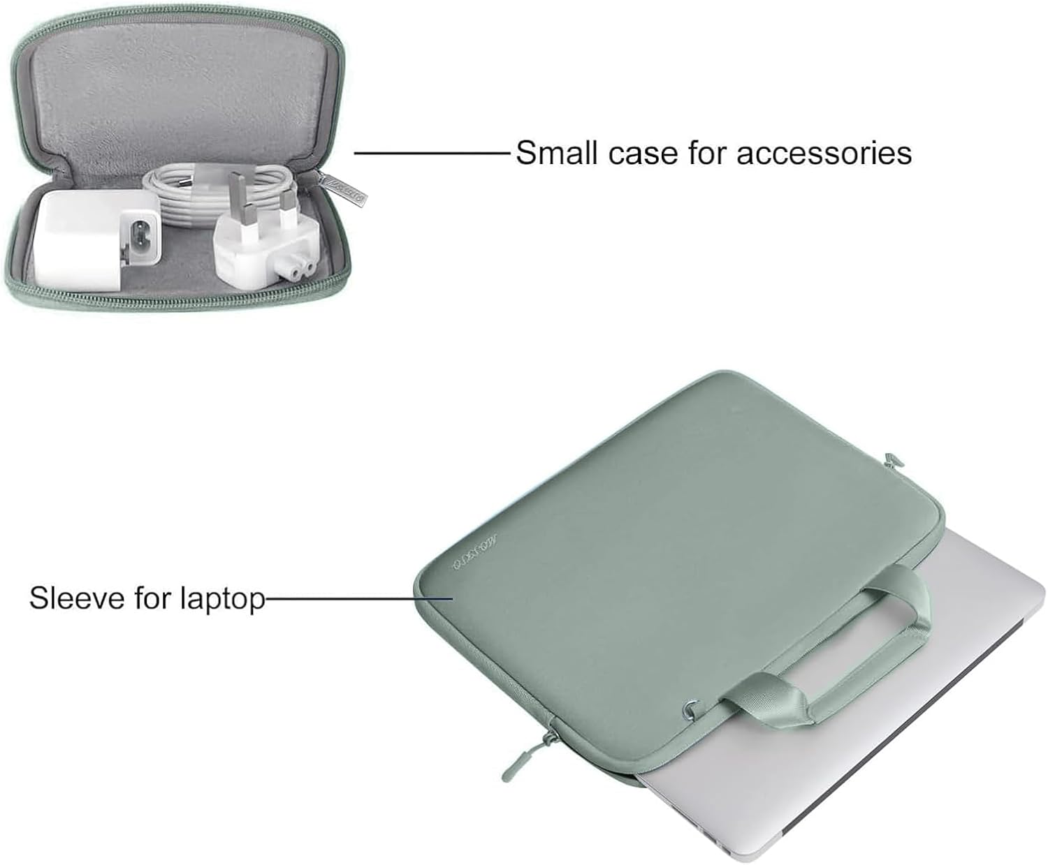 Small case for accessories  
Sleeve for laptop