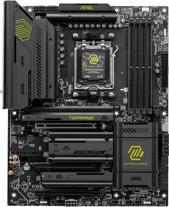 MSI MAG X870E TOMAHAWK WIFI (Socket AM5) AMD X870 ATX DDR5 Wi Fi 7 MSI MAG X870E TOMAHAWK WIFI (Socket AM5) AMD X870 ATX DDR5 Wi Fi 7