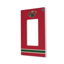 Keyscaper - Minnesota Wild Single Rocker Lightswitch Plate - Multicolor